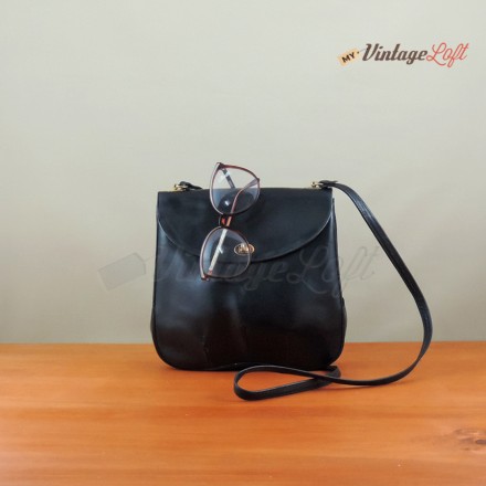Tracollina Nera Bon Ton anni 50 e Occhiale Silhouette Vintage